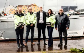 Boluda Towage sine ansatte på hovedkontoret i Florø