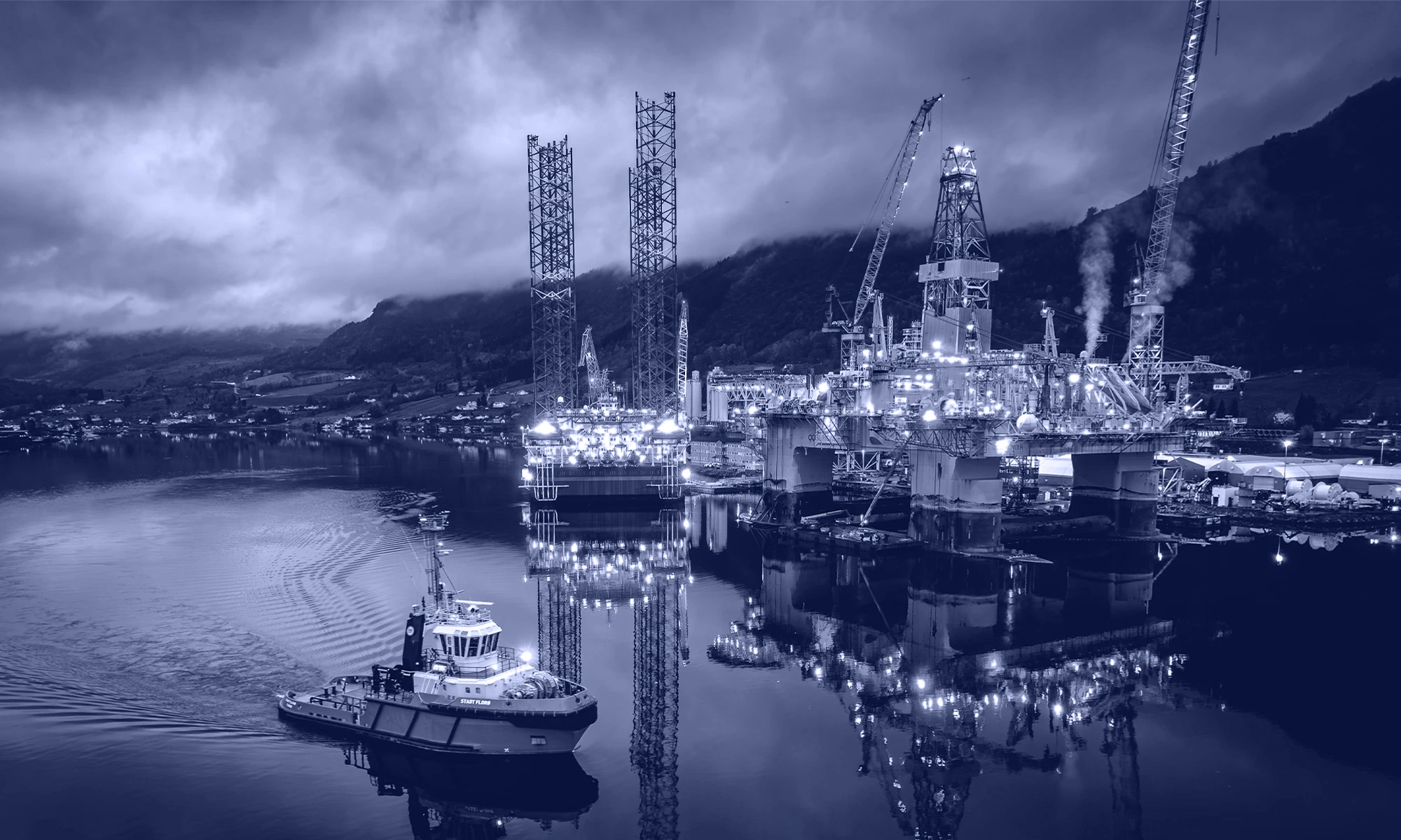 Tug boat Stadt Florø from Boluda Towage Norway working at Westcon