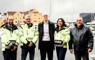Boluda Towage sine ansatte på hovedkontoret i Florø