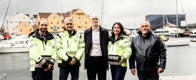 Boluda Towage sine ansatte på hovedkontoret i Florø