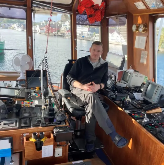 Joakhim Osland, captain on Stadt Florø • Boluda Towage Norway