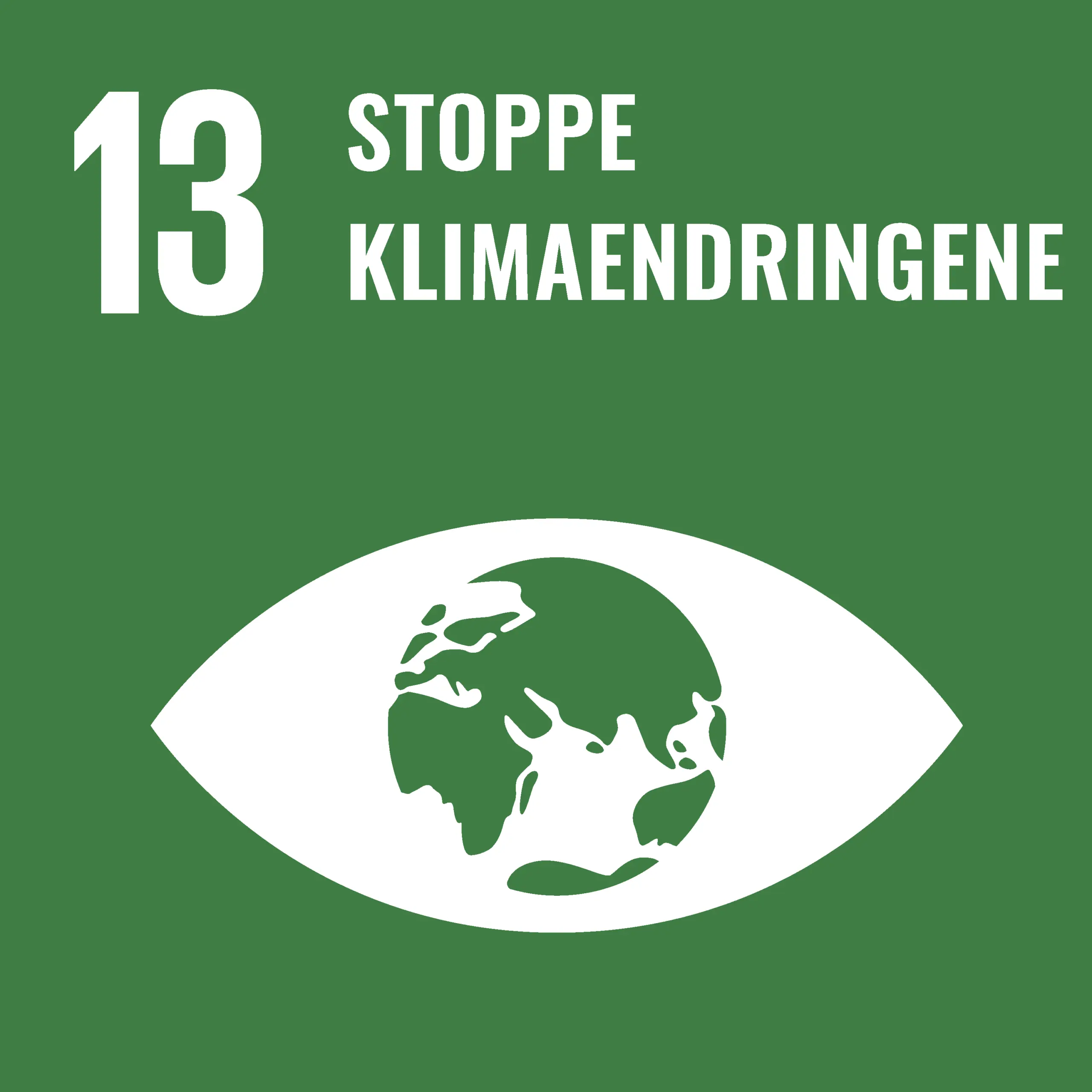 Mål 13 – Stoppe klimaendringene