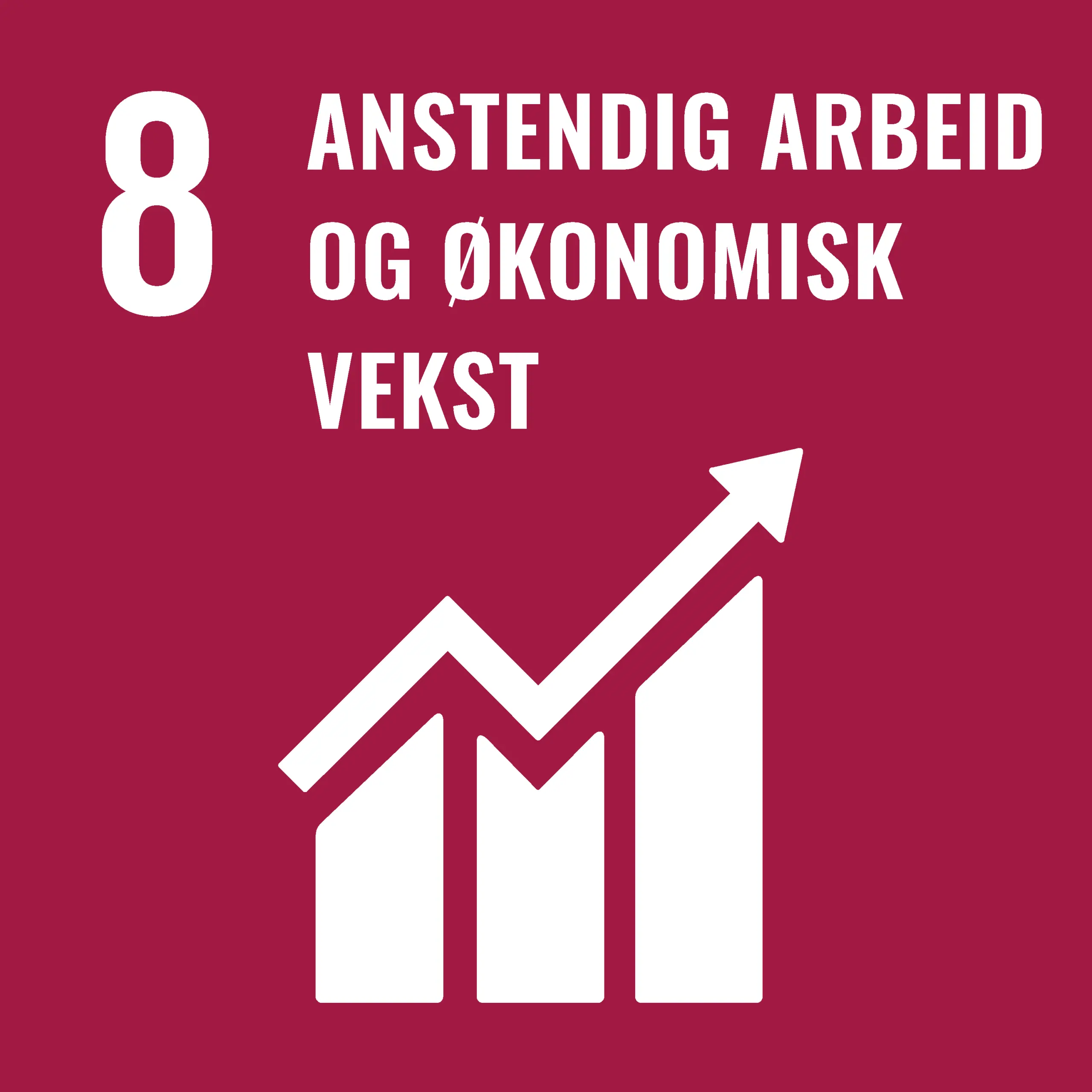 Mål 8 – Anstendig arbeid og økonomisk vekst